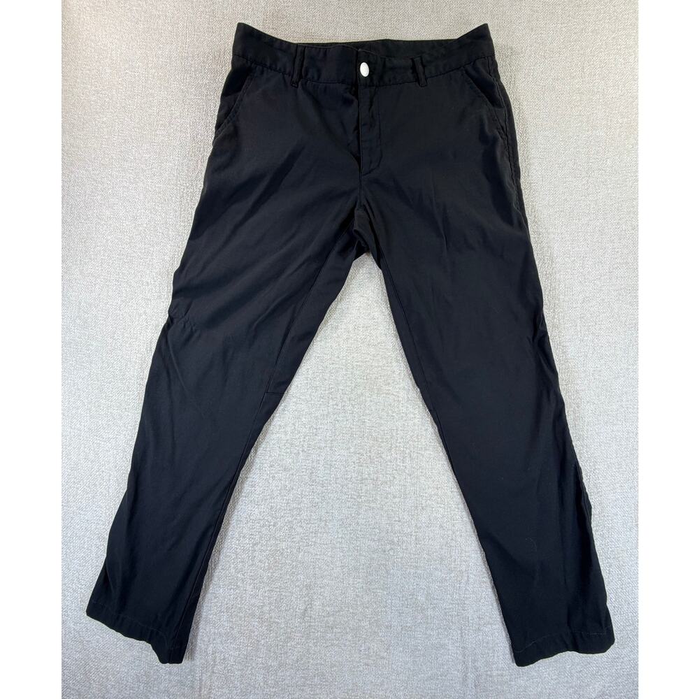 Outlier Men's Black 32 Straight Leg 4 Pocket Technical Travel Pants Casual Fit